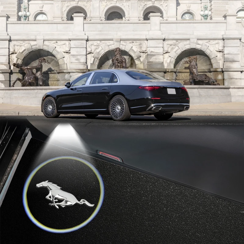 Лампа приветственная автомобильная 2 шт. проекция атмосферы индукционные