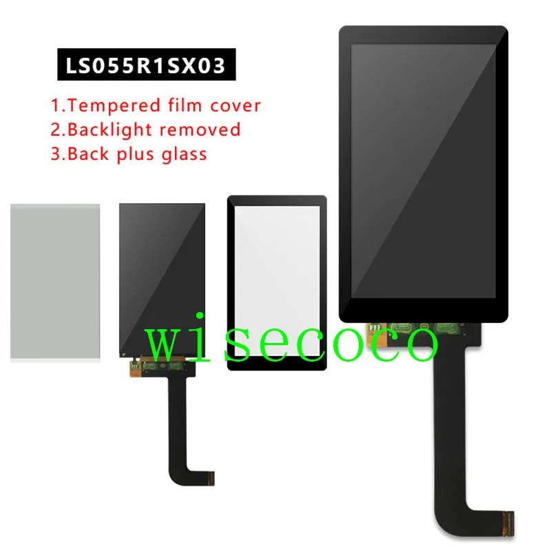 Детали для 3D-принтера 2K LCD Quad-HD высокая яркость 5 дюйма 2560x1440 переднее защитное