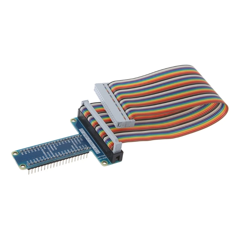 

P82F 40 Pin Extension Board Adapter 40-Pin GPIO Cable For Raspberry Pi 3 2 Model B B+