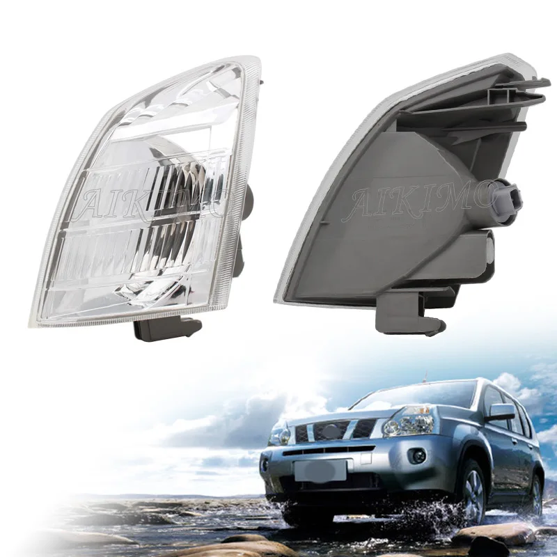 Передние и угловые противотуманные фары прозрачный корпус 26175-EQ600 26170-EQ600 для Nissan