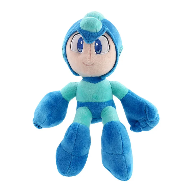 25 см Косплей Аниме Rockman Megaman плюшевая кукла мягкая аниме фигурка игрушка набивная