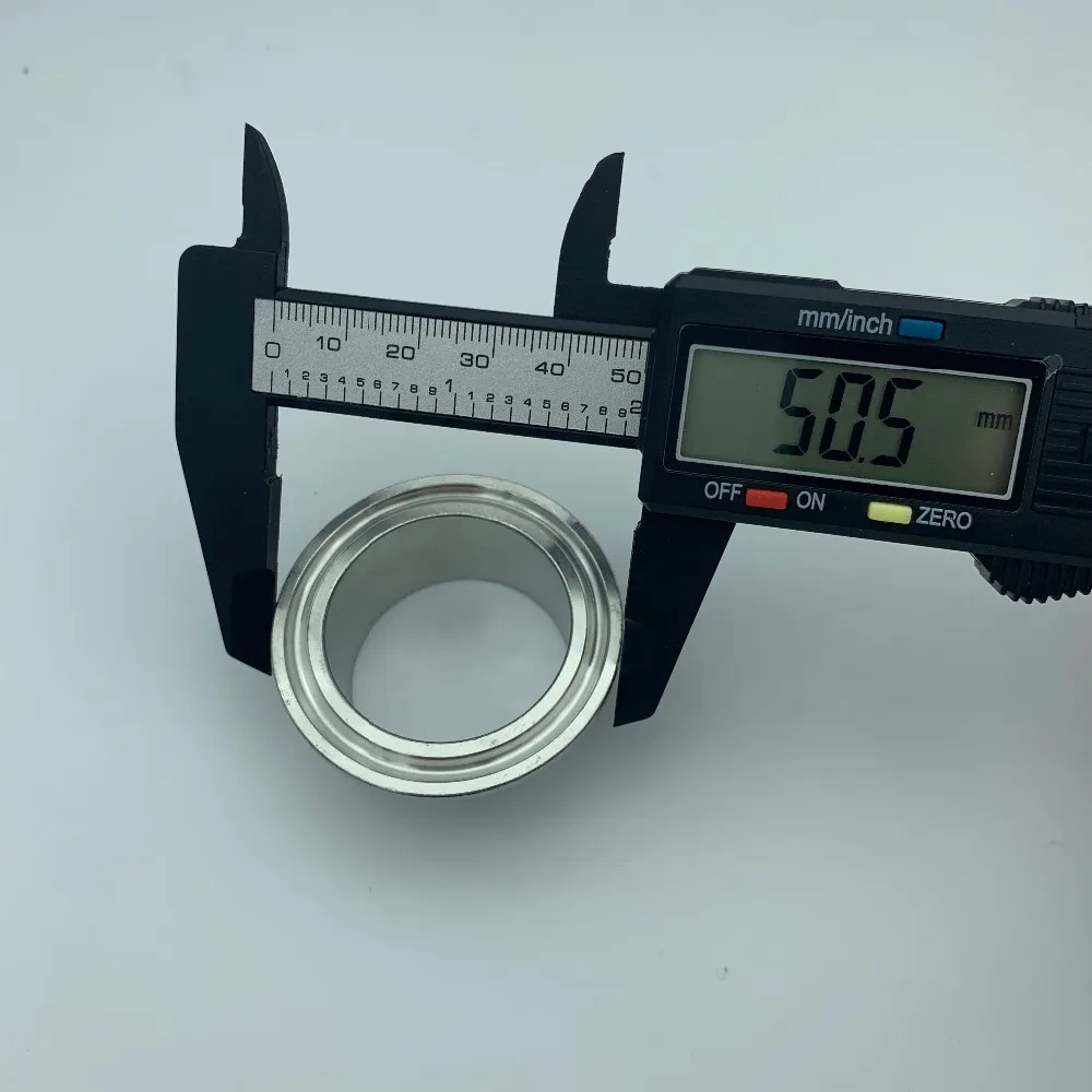 38 мм Труба OD x 1 5 &quotTri Clamp 304 санитарный фитинг из нержавеющей стали для домашнего