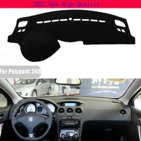 2021 new high quality for peugeot 308 2009 2013 dashboard cover non slip dash mat sun shade carpet pad accessories