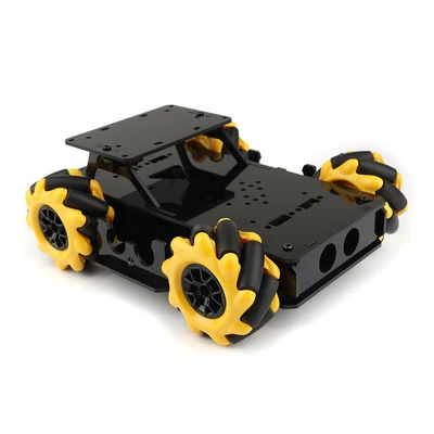 TT Мотор 4WD всенаправленный Мобильный автомобиль Mcnaim колесо шасси автомобиля