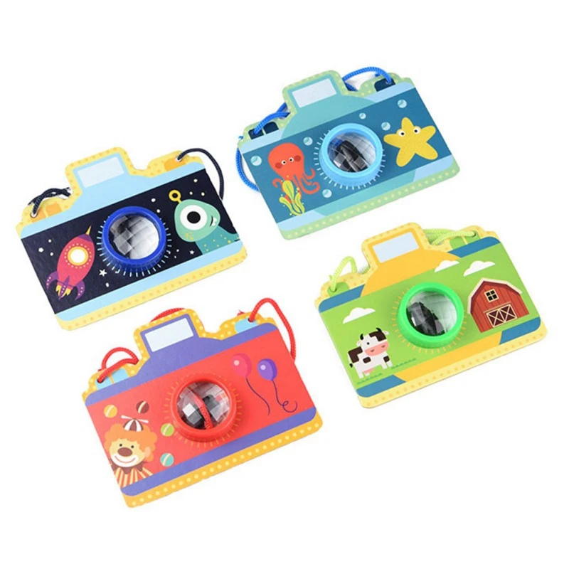 Новинка калейдоскоп в форме камеры для детей малышей обучающая научная