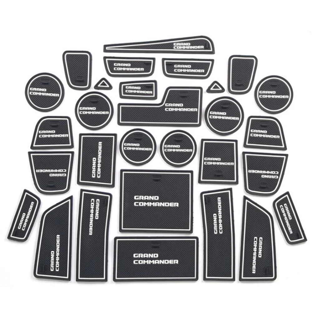 Коврики для ворот джипа Grand Commander коврик двери Нескользящие Автомобильные ковры