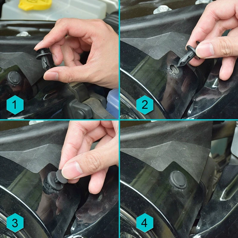 240 шт. застежка для заднего бампера и крыла в коробке клипса Toyota camry аксессуары fj