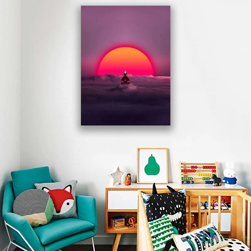 

Anime Art Painting Print Home Poster Bedroom Living Room Corridor Canvas Decorative Painting