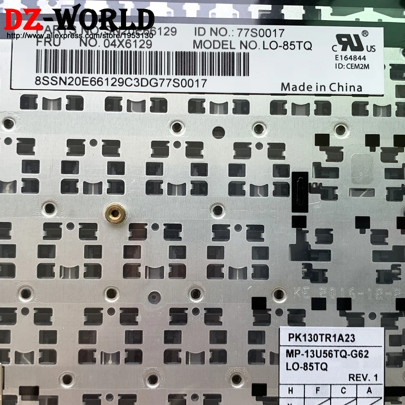 Новый/оригинальный TR Турецкая клавиатура для lenovo Thinkpad E450 E450C E455 E460 E465 ноутбук
