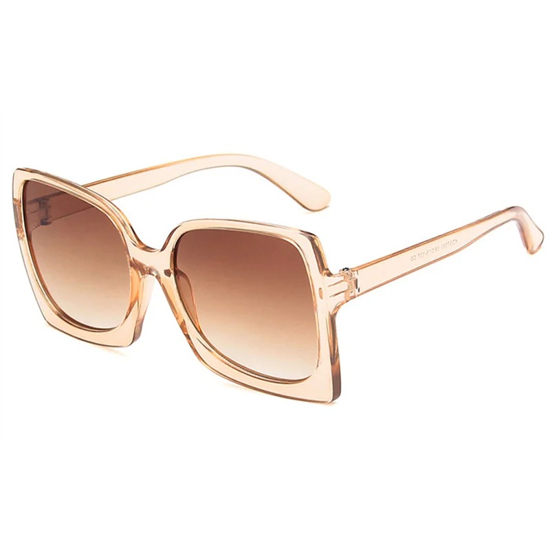 

Trendy Square Sunglasses For Women 2021 New Fashion Polygon Gradient Female Sun Glasses UV400 Vintage Goggle Oculos Feminino
