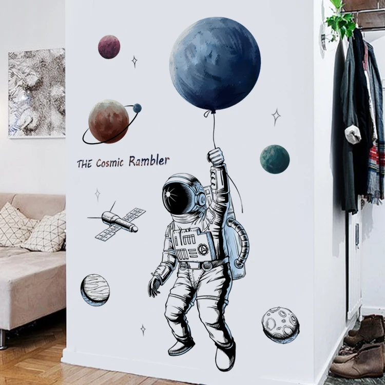 Большой Творческий технологическое пространство астронавты обои украшение для
