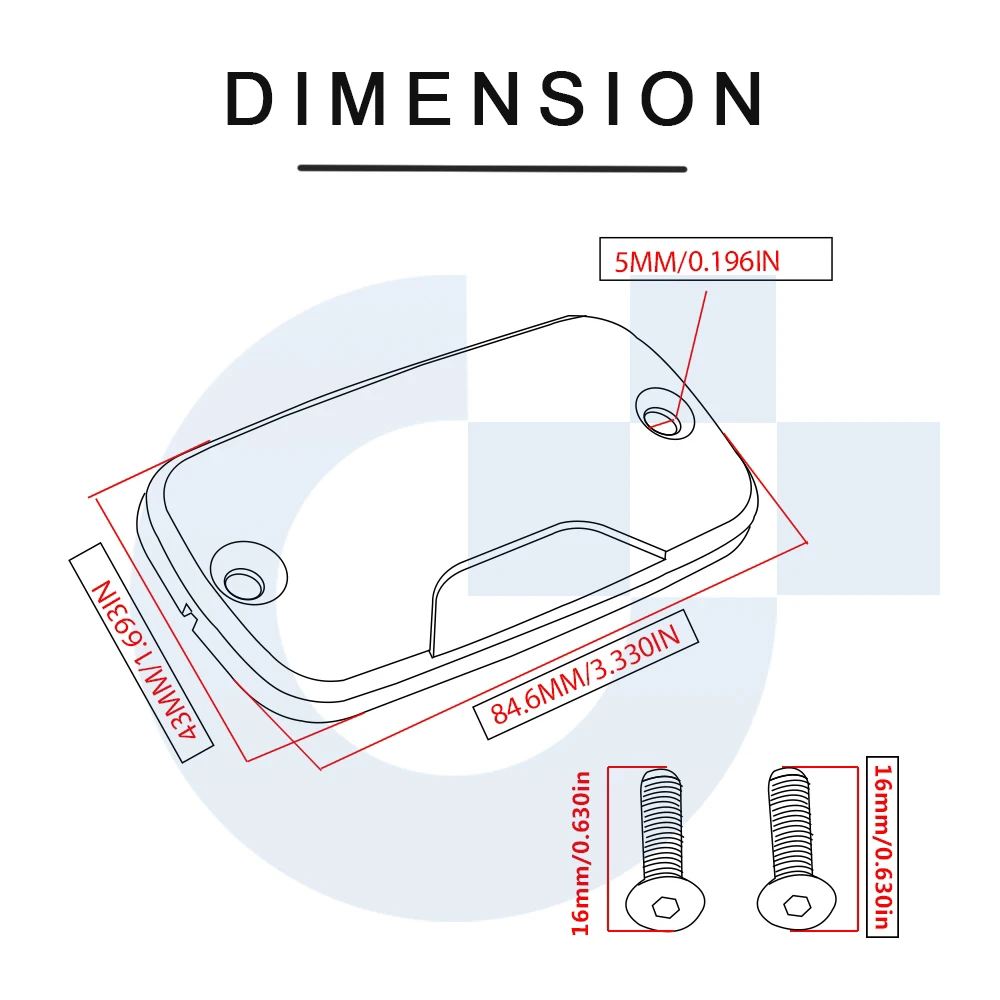 Передняя крышка резервуара для жидкости мотоциклов Honda Shadow 750 1998-2012 1999 2000 2001 2002 2003