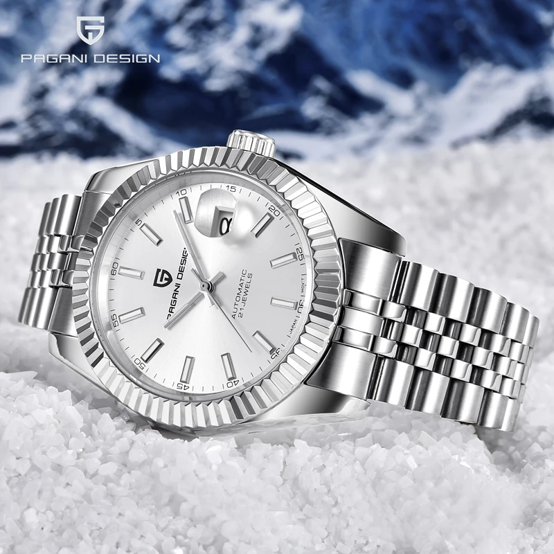 

Часы наручные PAGANI Мужские механические, водонепроницаемые до 100 м