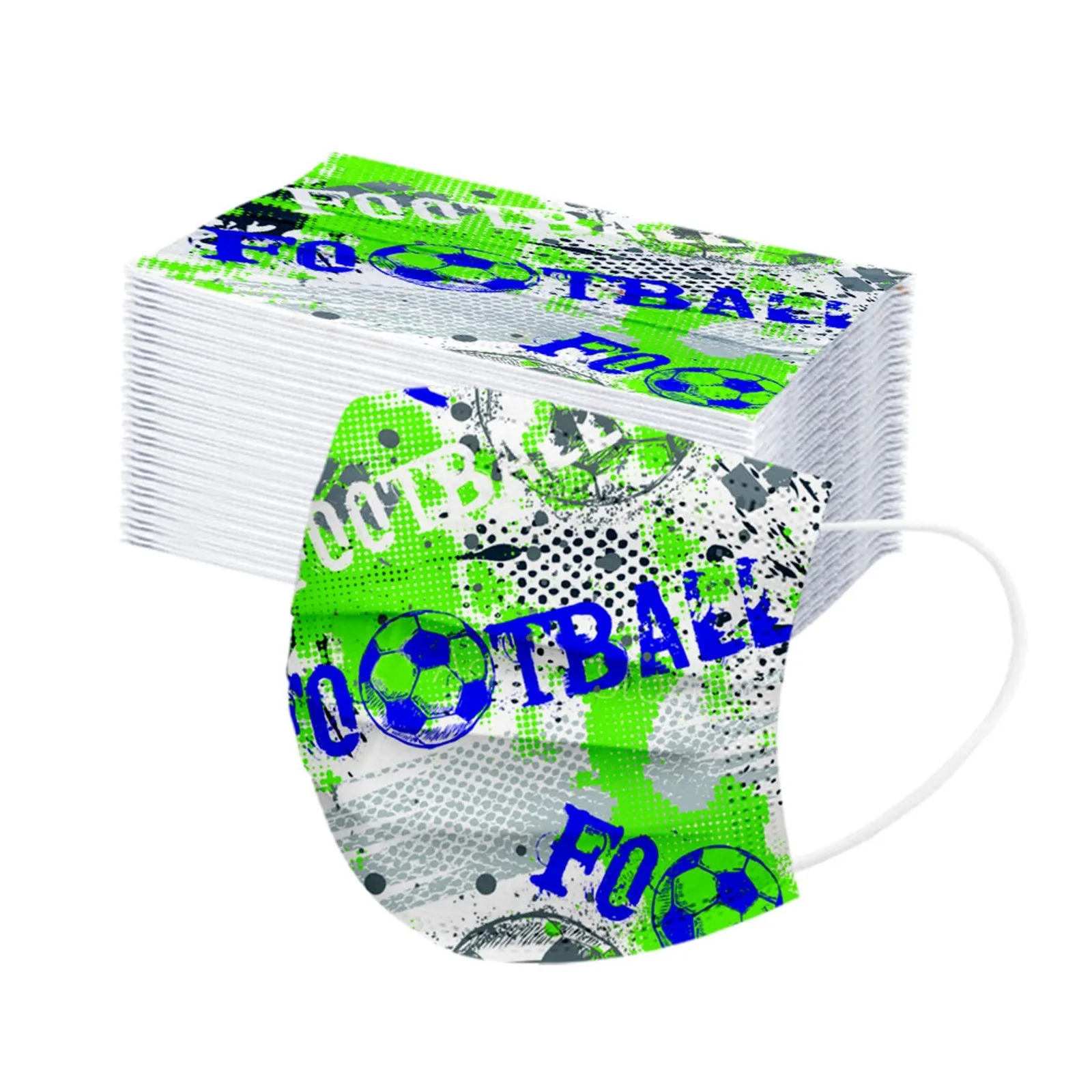 50 шт. детские маски для лица с принтом | Красота и здоровье