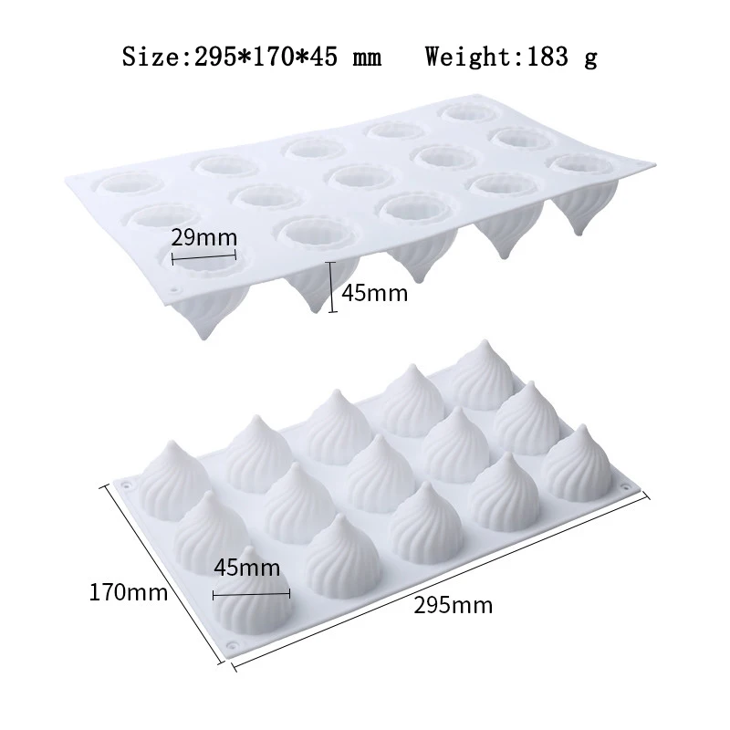Силиконовая форма для выпечки 15 ячеек |