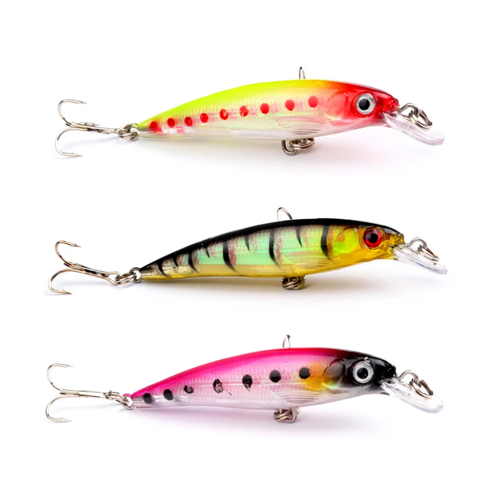 

8.2cm 7.3g Fishing Lures Minnow Floating Artificial Hard Bait Fish Tackle
