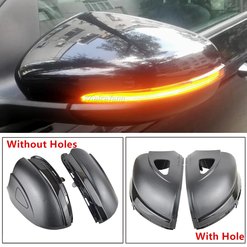 

For Volkswagen VW GOLF 6 VI MK6 GTI R line R20 Touran Dynamic Blinker LED Turn Signal Light Side Mirror Indicator Sequential