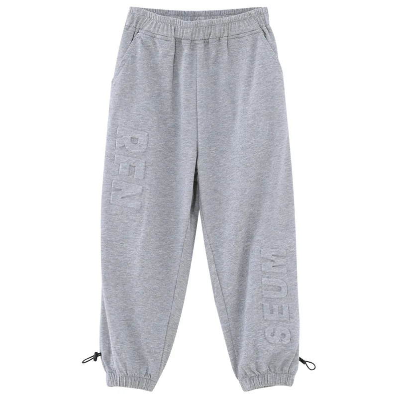 

Loose Spring Autumn Thin Casual Pants Boys Kids Trousers Children Clothing Teenagers Formal Outdoor Elastic Waist High Quality