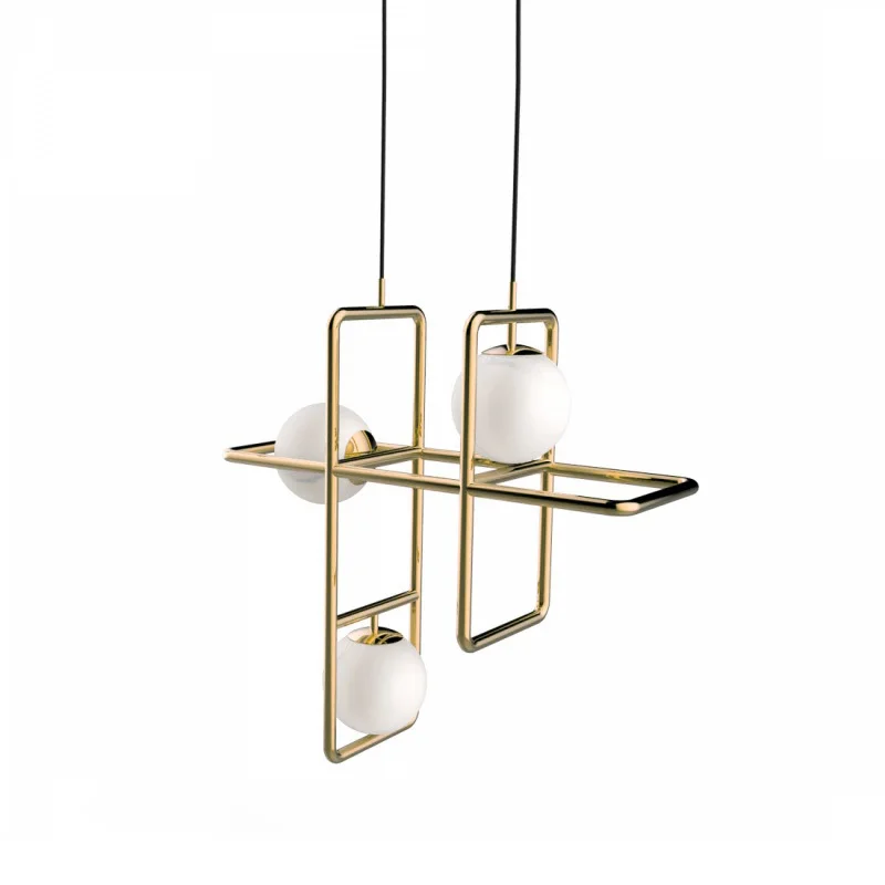 

nordic crystal light globe lamparas de techo colgante moderna kitchen chandeliers nordic decoration home living room decoration