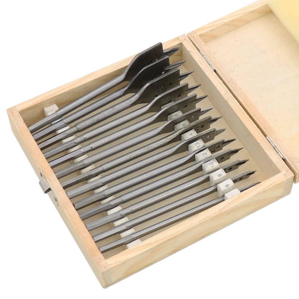 16/13 шт./кор. 6 мм-38 мм плоское сверло длинное Высокоуглеродистая Сталь