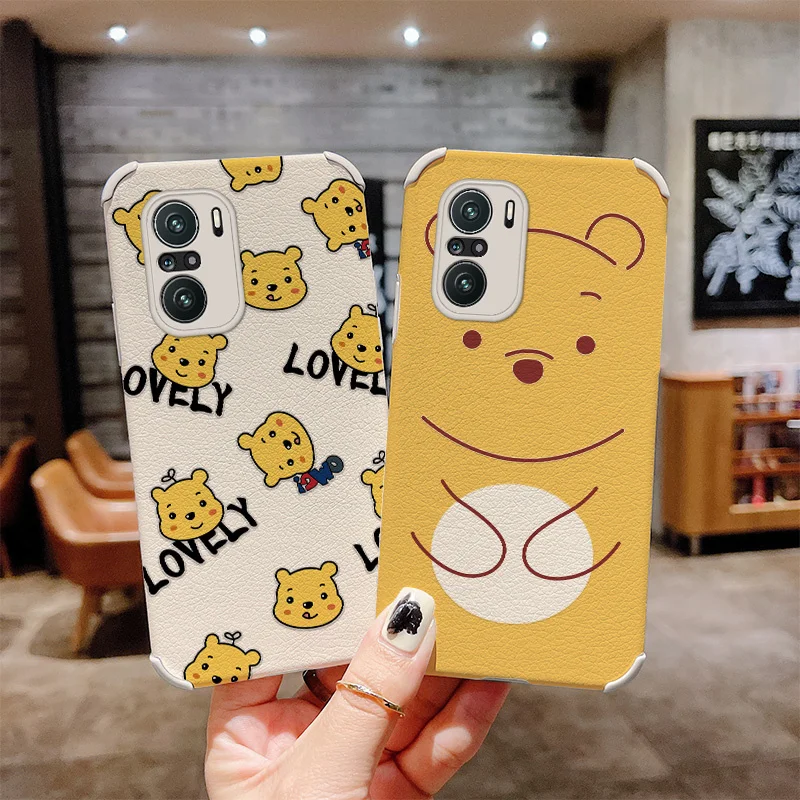 

Cute Jane Bear Phone Case For Xiaomi Redmi K40 k40pro K40proplus Pro Proplus Liquid Silicone Cover