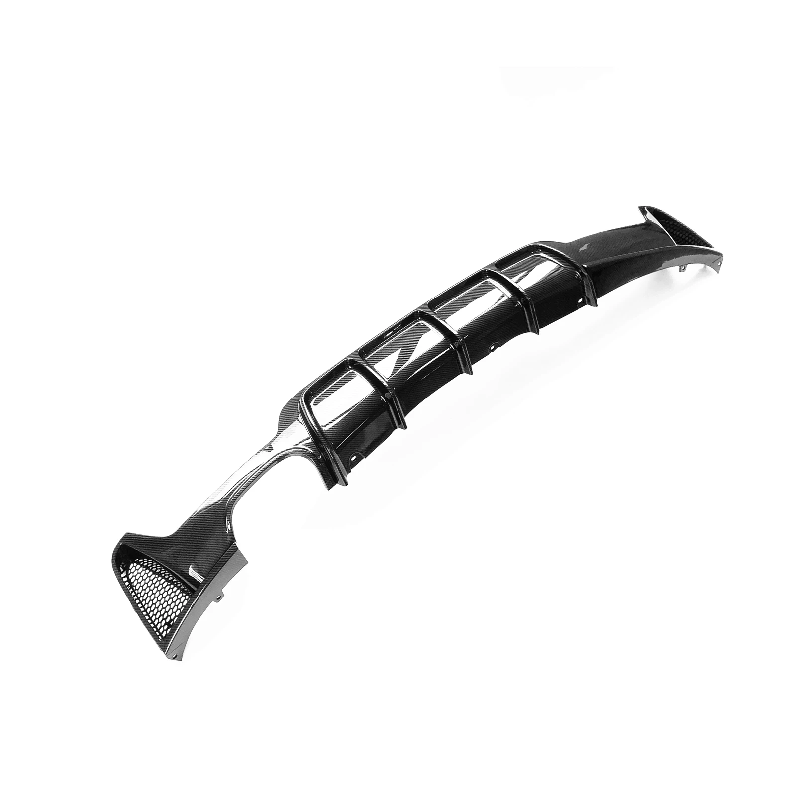 Диффузор для заднего бампера с двумя выпускными отверстиями BMW 4 серии F32 2014