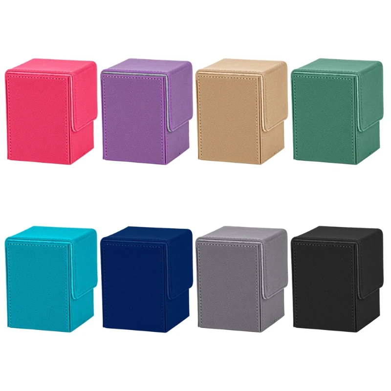 

Capacity Tarot Cards Box PU Leather Tarots Case Container Collection Board Game Card Sleeve Holder Box