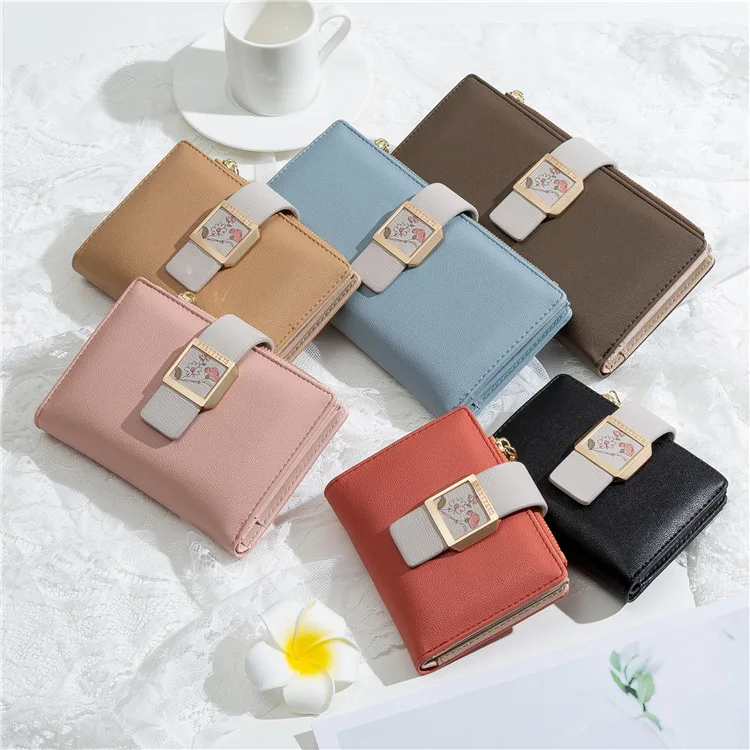 

Unishow 2020 Wallet Women Flower Ladies Purse Long Pu Leather Female Wallet Phone Clutch Brand Designer Girl Purse Coin Pocket
