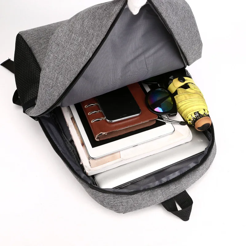

New Casual Backpack Fashion Style Men Backpack Usb Charging Laptop Shoulder Bags Teenager Boy Student School Backpacks