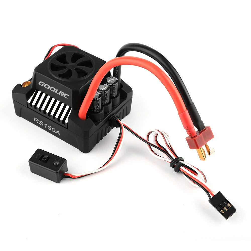 GoolRC 80/120A/150A бесщеточный ESC электрический регулятор скорости 6,0 V/8,4 V/5A BEC для 1/8 1/10 RC грузовика внедорожника RC части