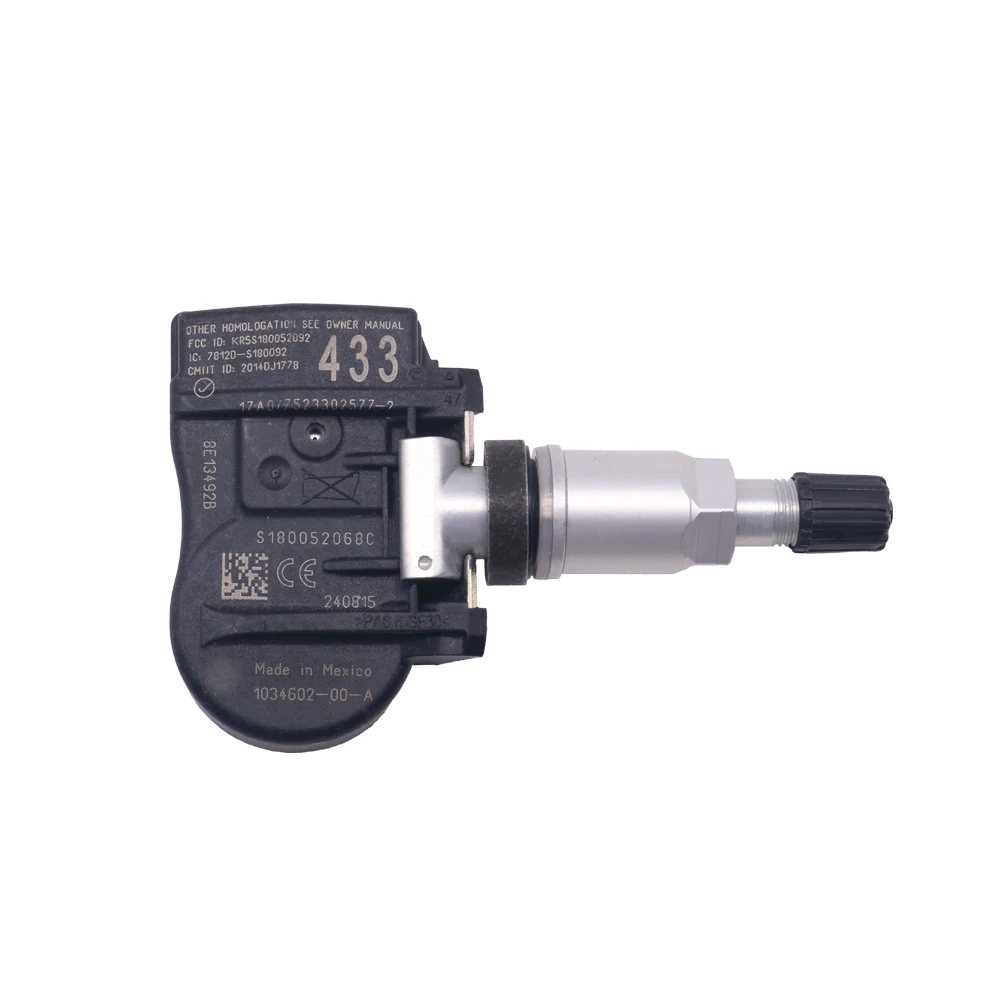 Для-2027 Tesla модель 3 Модель S 433Mhz OEM TPMS датчик давления воздуха в шинах 1034602-00-A 1034602-00-C 1074812-00-B