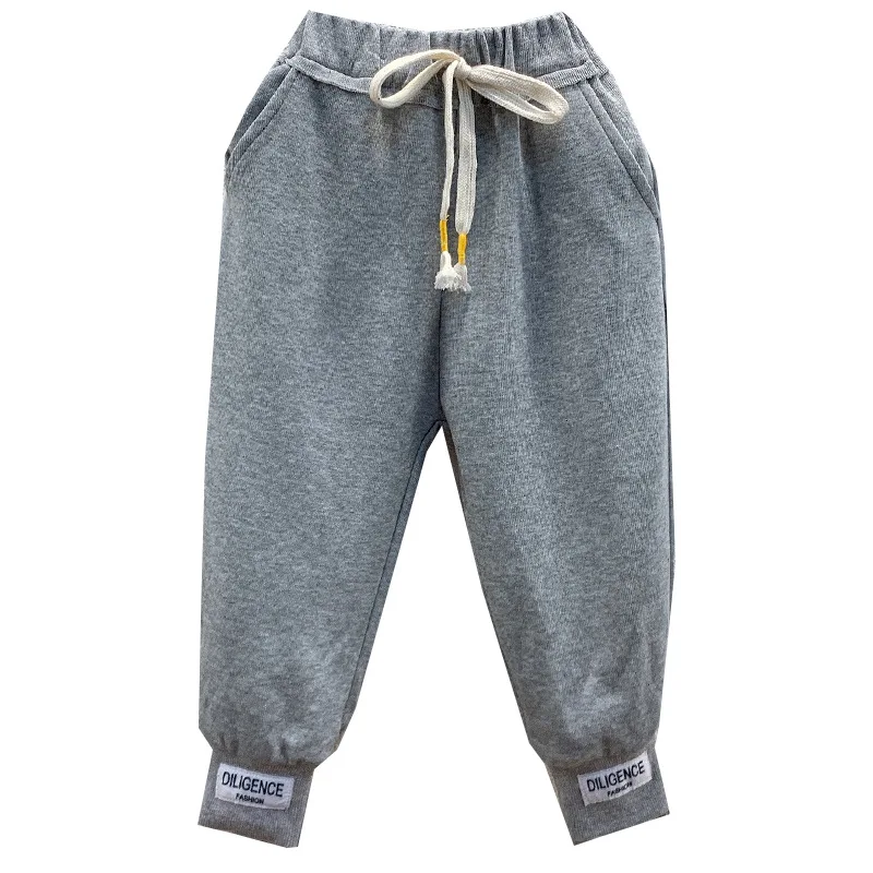 

Boys' Pants Cotton Elastic Casual Pants Spring And Autumn New Children's Pants