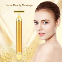 small size facial beauty tool facial massager t shape facial beauty care vibration facial beauty massager energy vibrating bar