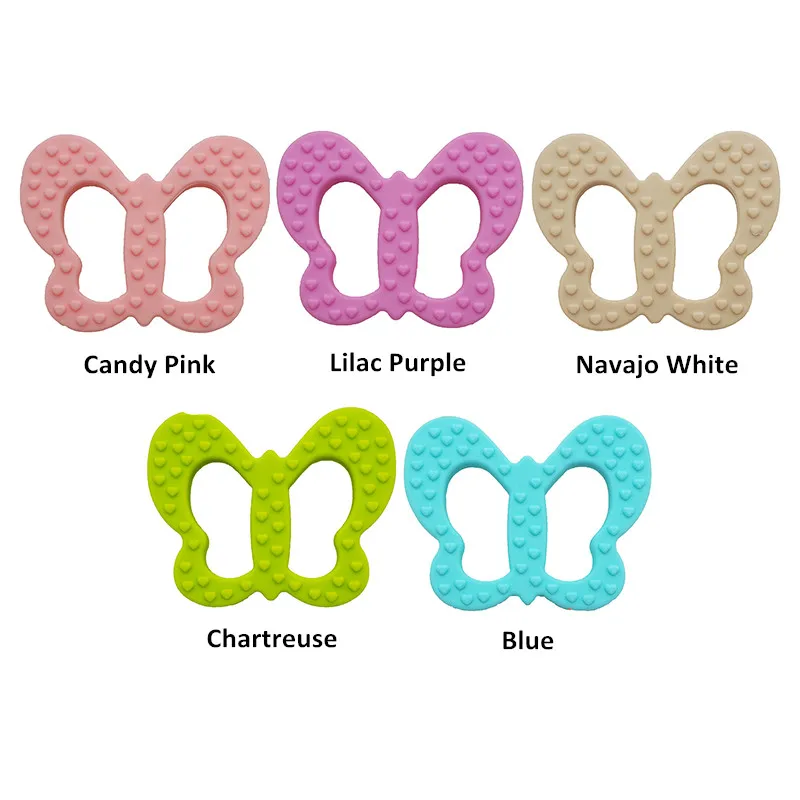 10 шт. силиконовые подвески в виде бабочек | Мать и ребенок