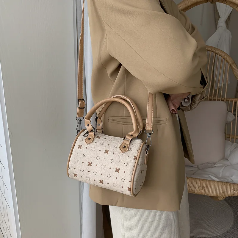 Fashion Printing Messenger Bags for Women PU Leather Purse and Handbags Small Joker Crossbody Bag | Багаж и сумки