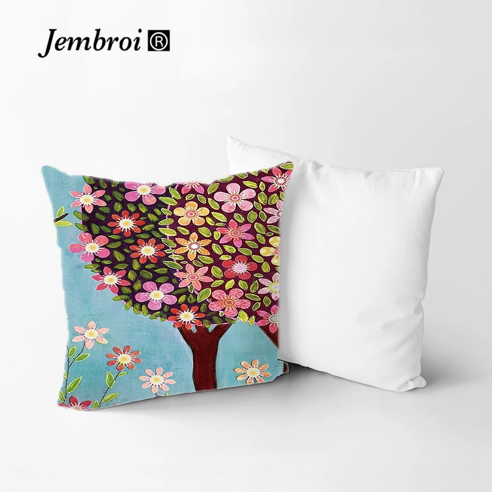 Односторонний принт полиэстер картина маслом художественная наволочка