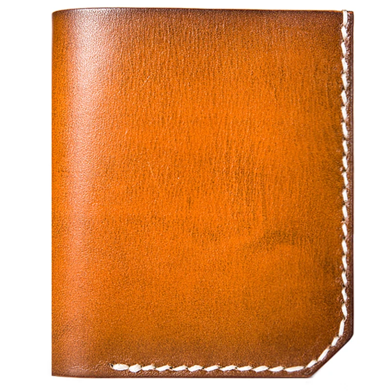 Дизайнерские мужские кошельки ручной работы из 100% натуральной кожи дубленый