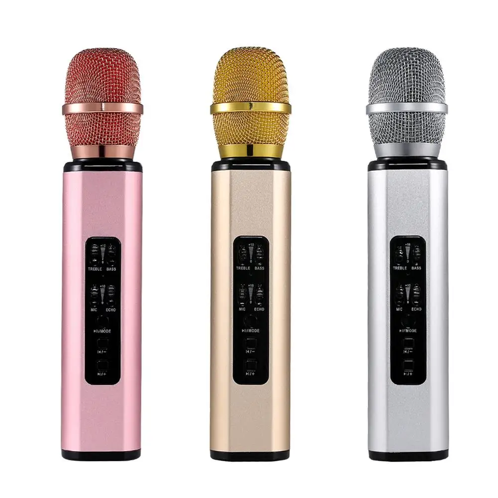 

Многофункциональный Bluetooth-совместимый беспроводной микрофон с двумя динамиками