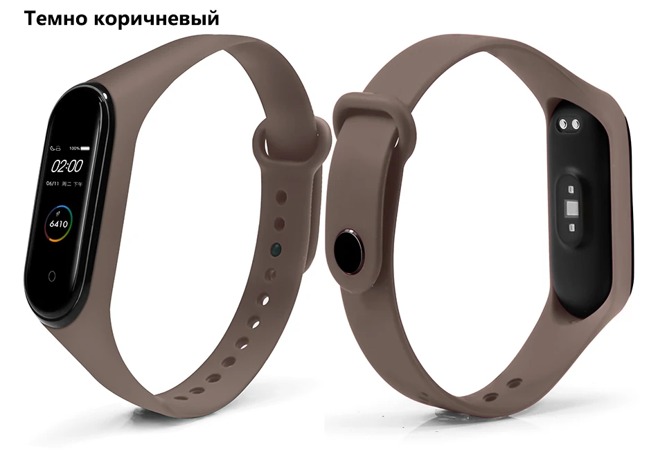 BOORUI для xiaomi mi band 4 ремешок Модный Цветной mi band 4 ремешок силиконовый mi band 4 Ремень Замена для xiaomi mi 4 band