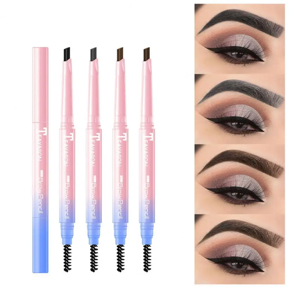 

Eyebrow Pen Double-headed Natural Color Cosmetic Sweat-proof Automatic Eyebrow Pen for Beauty