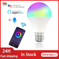 15w wifi smart light bulb b22 e27 led rgb lamp work with alexagoogle home 85 265v rgbwhite dimmable timer function smart bulb