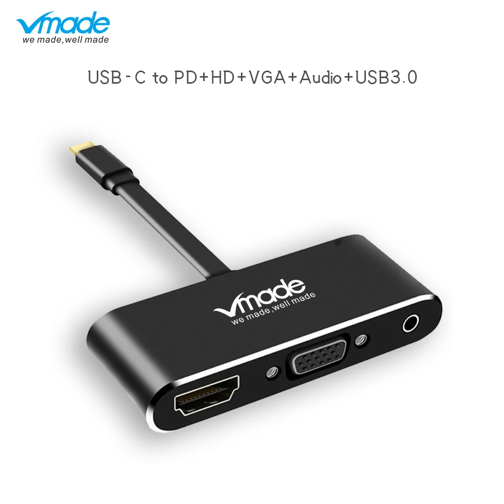 USB C концентратор Тип в PD порт UDB 3 0 HDMI совместимый адаптер док станция для Samsung S8 Plus