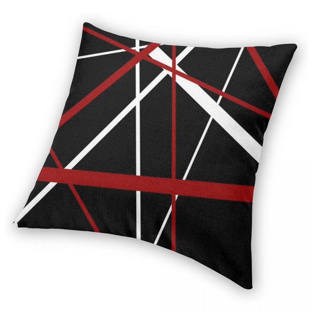 Красно-белые полоски квадратная наволочка полиэстер лен бархат креативный Декор