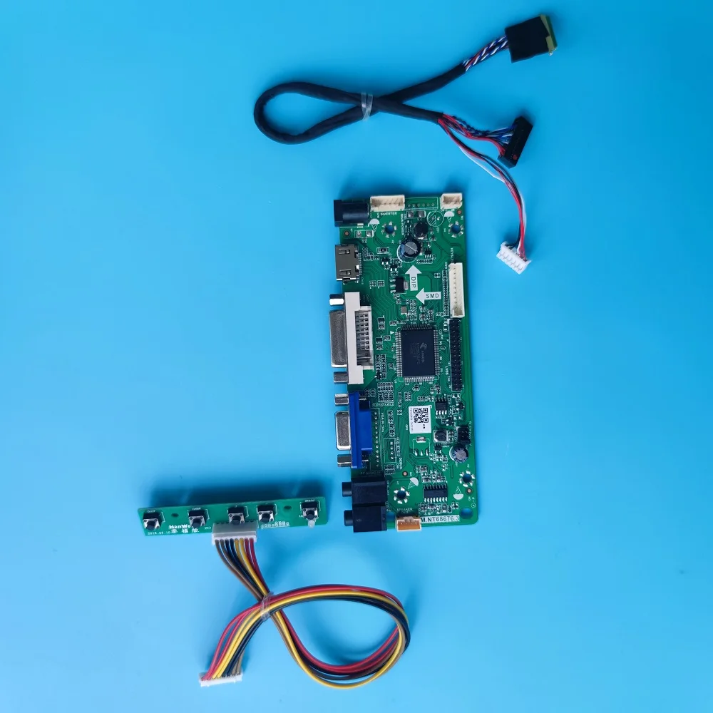 

audio HDMI-compatible VGA M.NT68676 LCD LED DVI controller board for 13.3" LP133WH2-TLL3/TLA2/TLM6/TLA1/TLA3 1366X768 kit panel