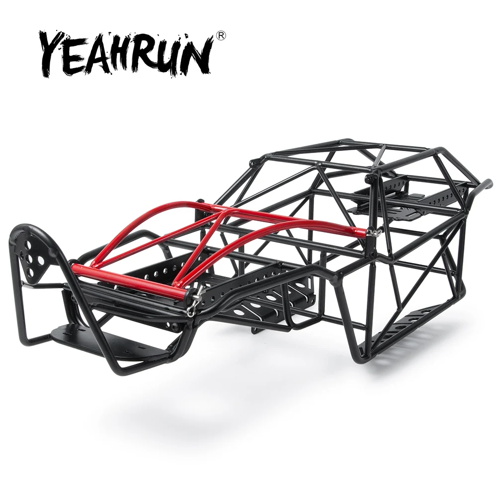 

YEAHRUN Full Metal Steel Chassis Roll Cage Frame Body for Axial AXI03004 Capra 1/10 RC Crawler Climbing Car Model Upgrades Parts