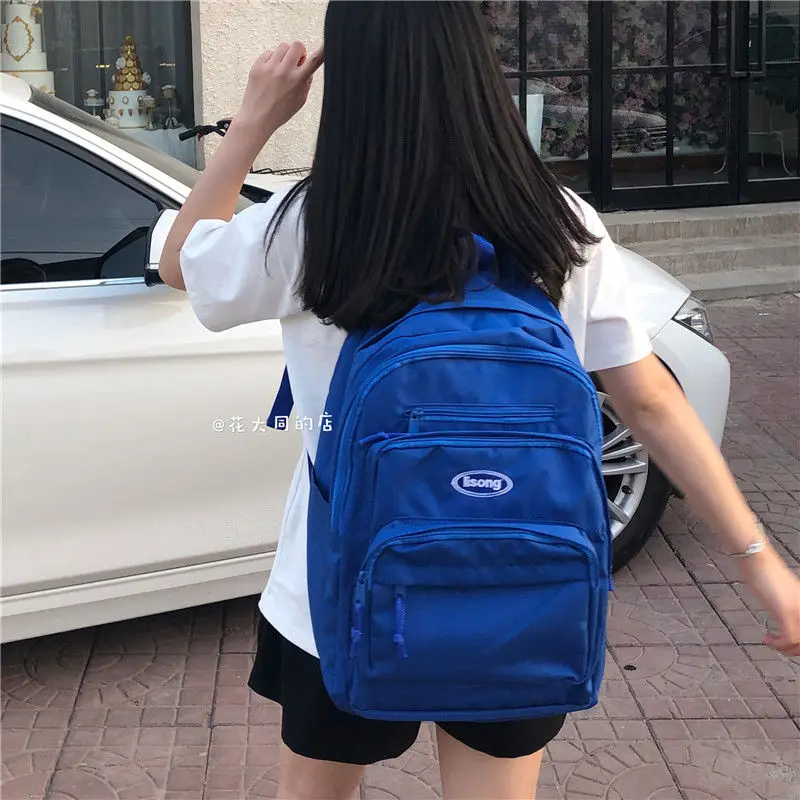 Подростковая школьная сумка для мальчиков и девочек женский рюкзак школьные