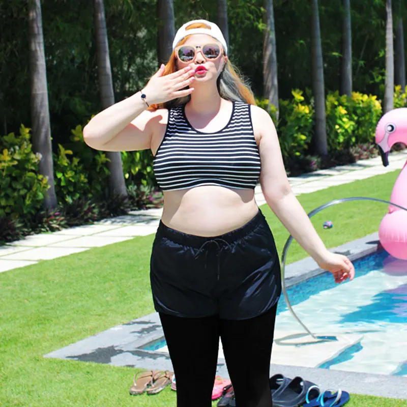 Женский костюм размера плюс из 5 предметов купальник с длинным рукавом Rashguard UPF 50 +