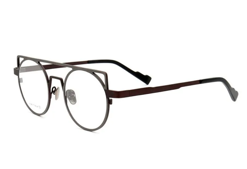 

Round Glasses Pure Titanium Frame Vintage Men Full Rim Optical Eyewear High Quality Clear Lens Retro Myopia Eyeglasses Women