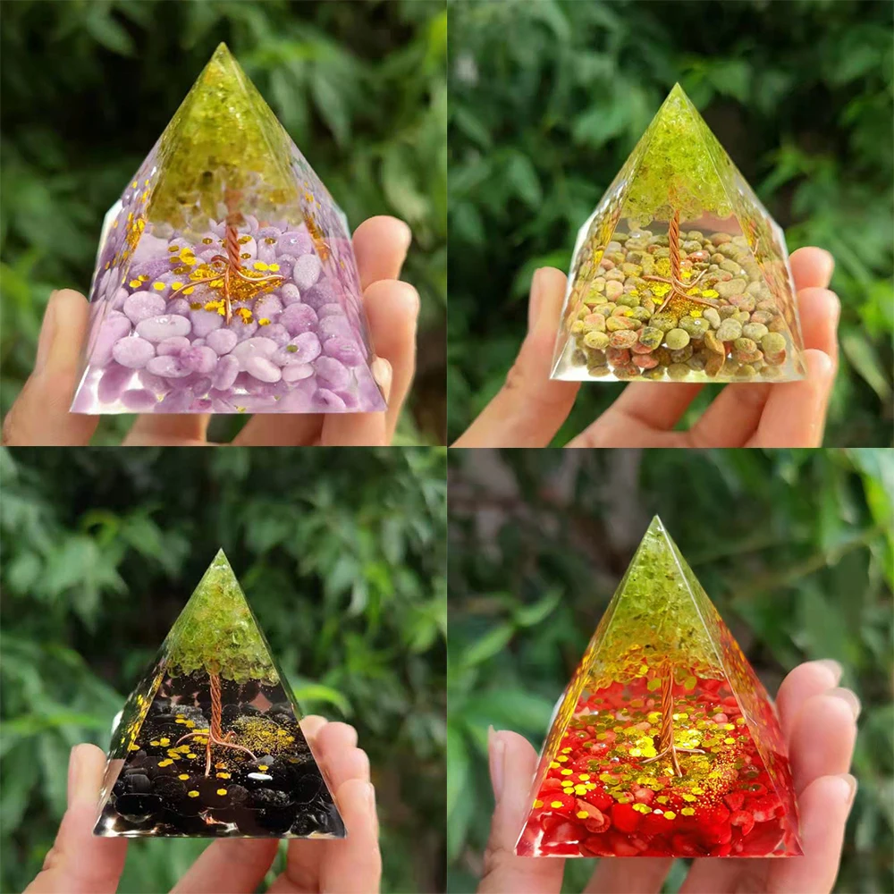 ОРГОН, пирамида, аметист, перидот, исцеляющий кристалл, энергетический генератор, югонит, органическое звено, инструмент для медитации и йоги