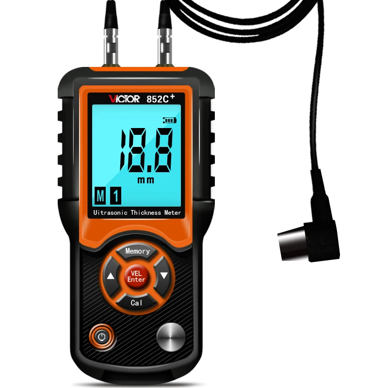 

GY Ultrasonic Thickness Gauge High Precision Digital Handheld Portable Thickness Measuring Instrument